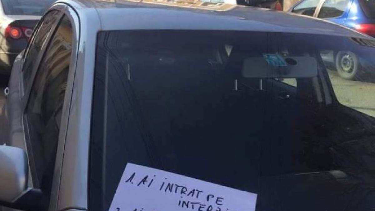 ai parcat ca o mesajul primit de o soferita care n a respectat regulile