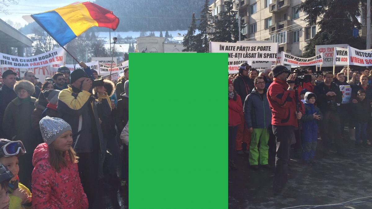 aparitie supriza la mitingul de la campulung muscel