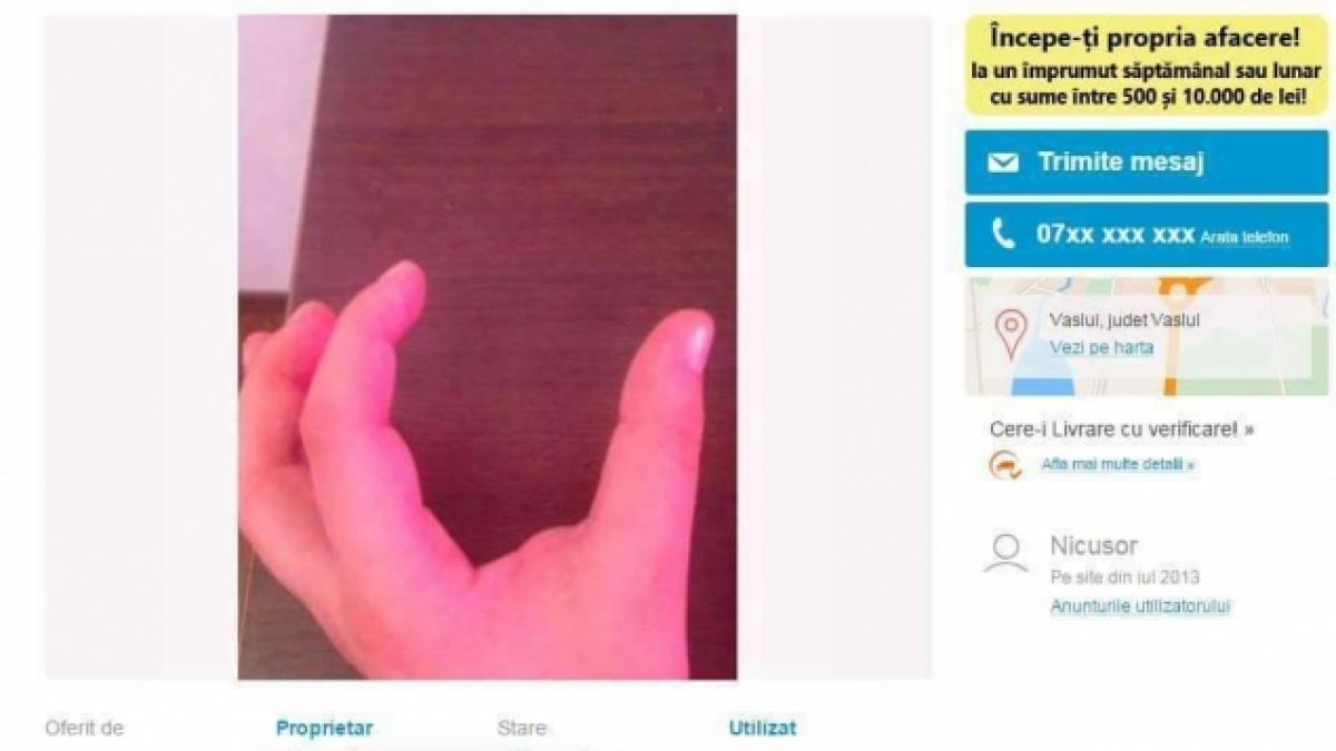 a vrut sa isi vanda telefonul online insa a reusit sa fie penibil ce a anunt a postat baiatul asta