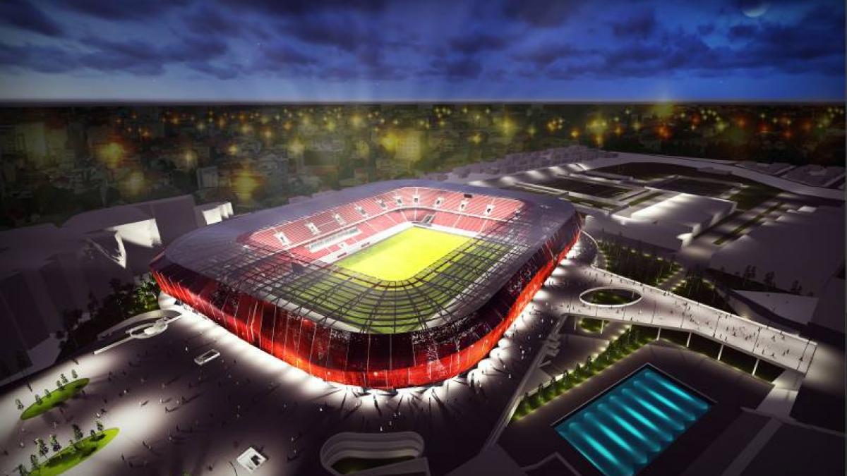 stadion dinamo arena fotbal stefan