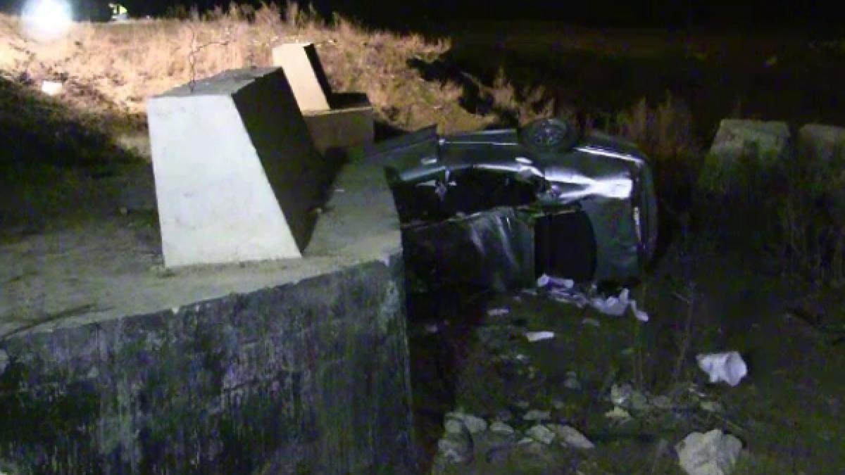 accident grav cu un mort si 3 raniti la intrare in suceava