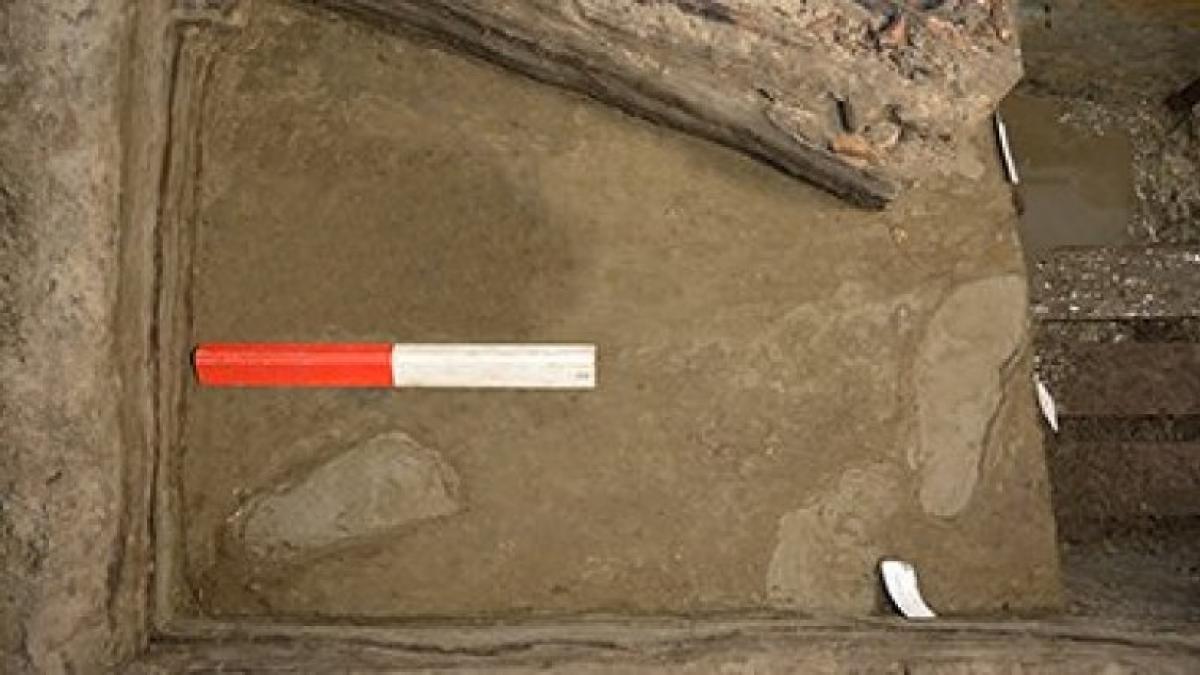 urme de pasi vechi de 5000 de ani