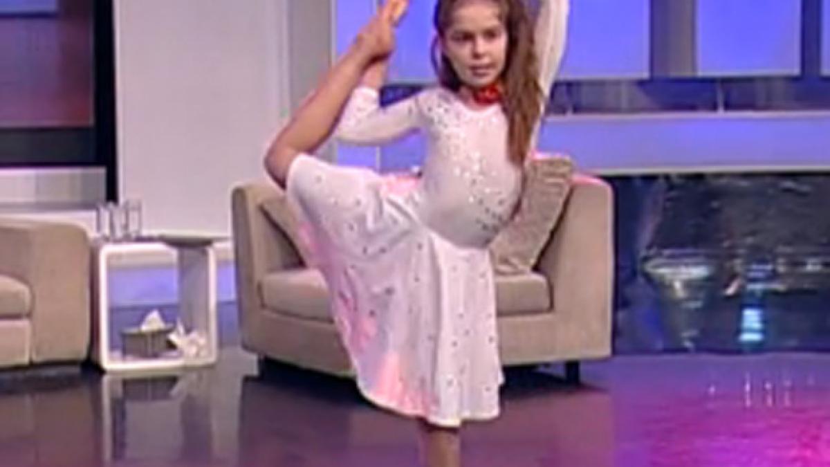 la 11 ani denisa se anunta o mare campioana poate fi noua nadia comaneci video