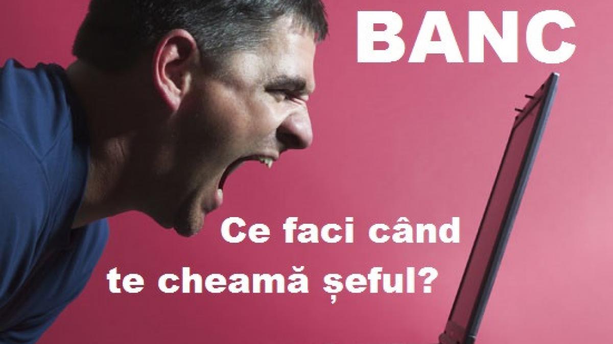 banc pentru cei care lucreaza in weekend seful meu m a rugat sa vin sambata la munca asa ca eu