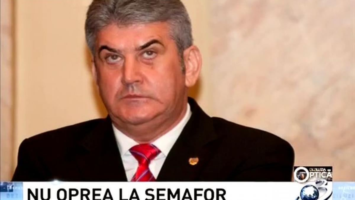 deziluzia optica nu oprea la semafor