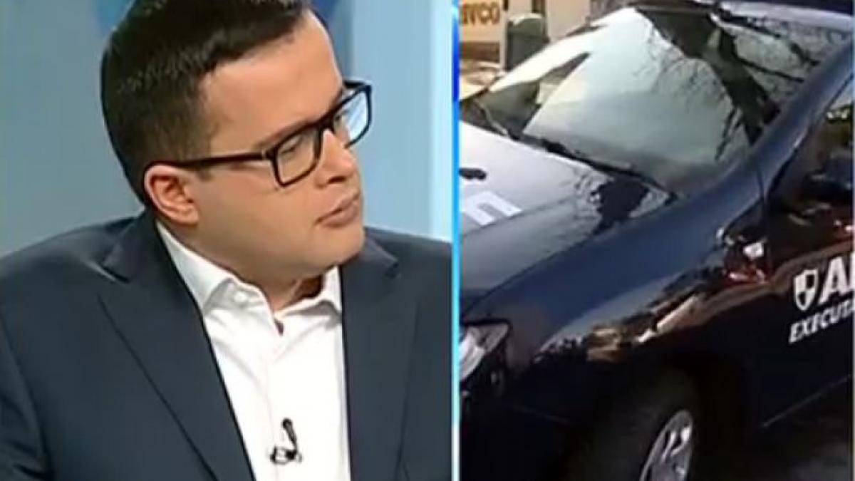 zona in care se afla antena 3 impanzita de masini anaf