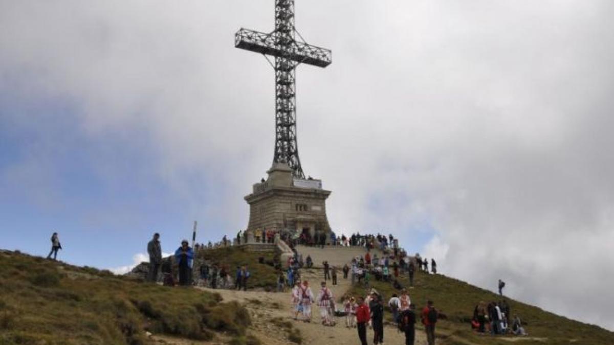 crucea de pe caraiman va fi preluata de mapn