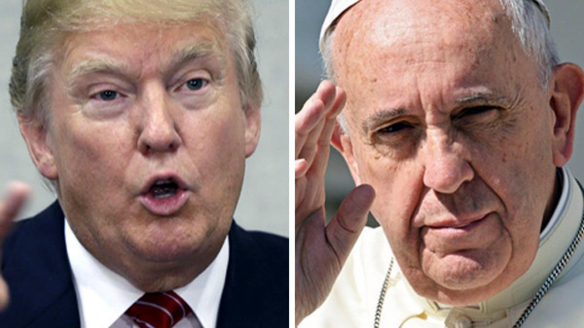 papa francisc atac donald trump