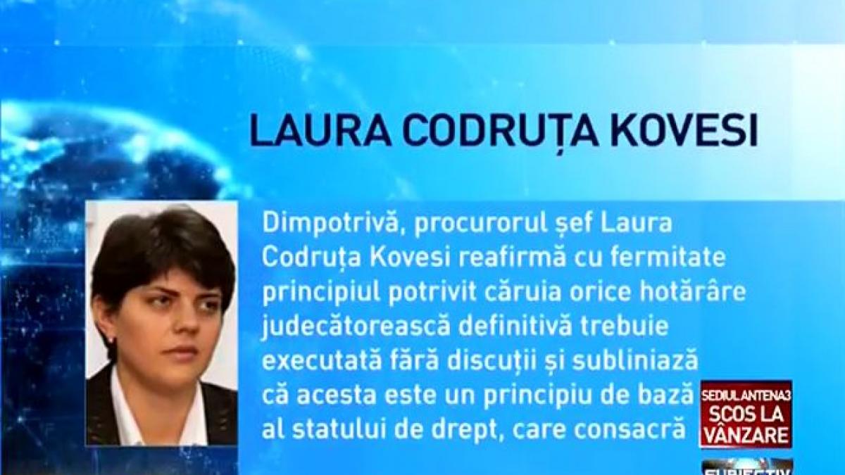 kovesi explicatii comunicat