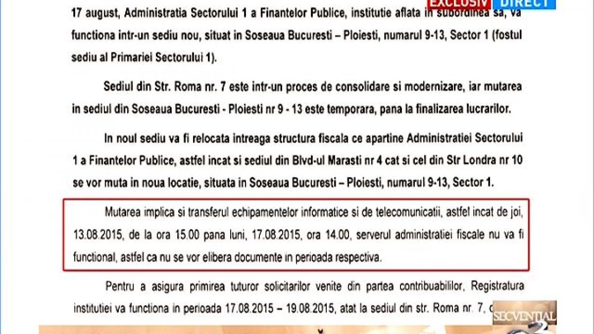 anaf masluieste realitatea