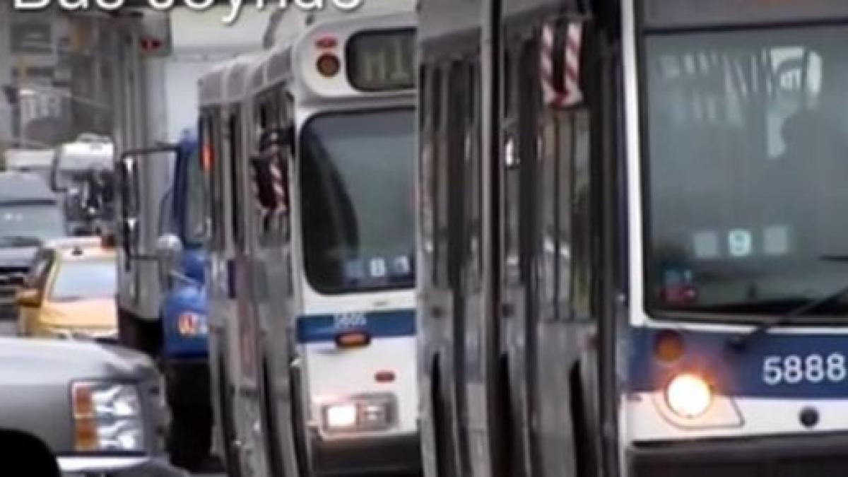 o femeie din new york a deturnat un autobuz pentru ca soferul nu ii permitea sa fumeze