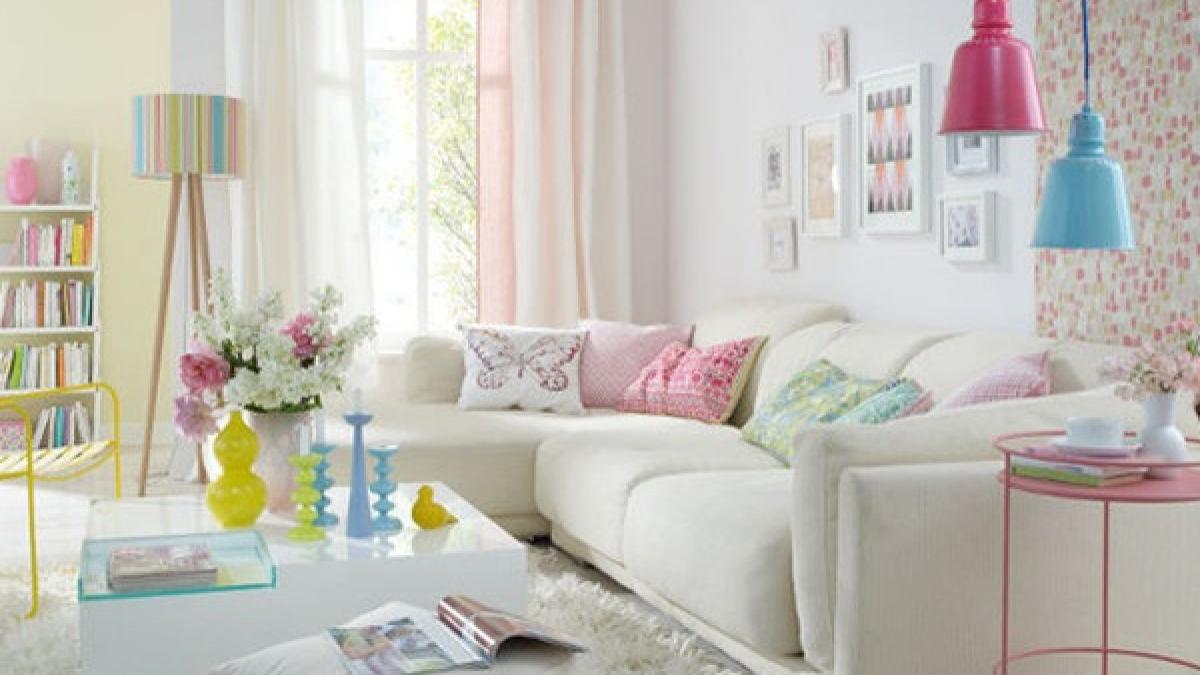 decoreaza ti casa in culori primavaratice si pune iarna pe fuga