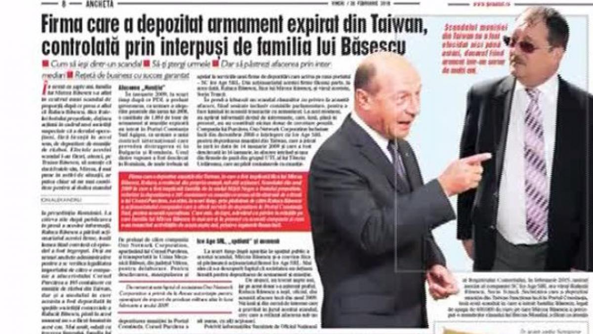 afacere armament raluca basescu
