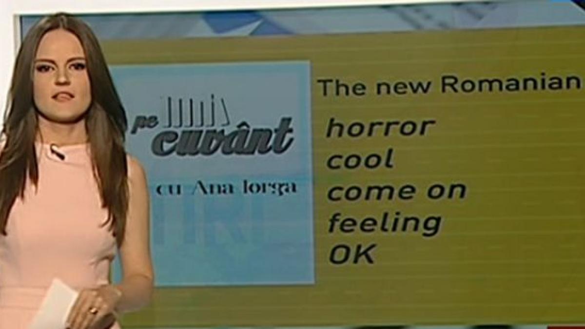 pe cuvant cu ana iorga romgleza my love