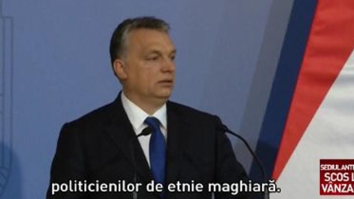 atac viktor orban politicieni maghiari