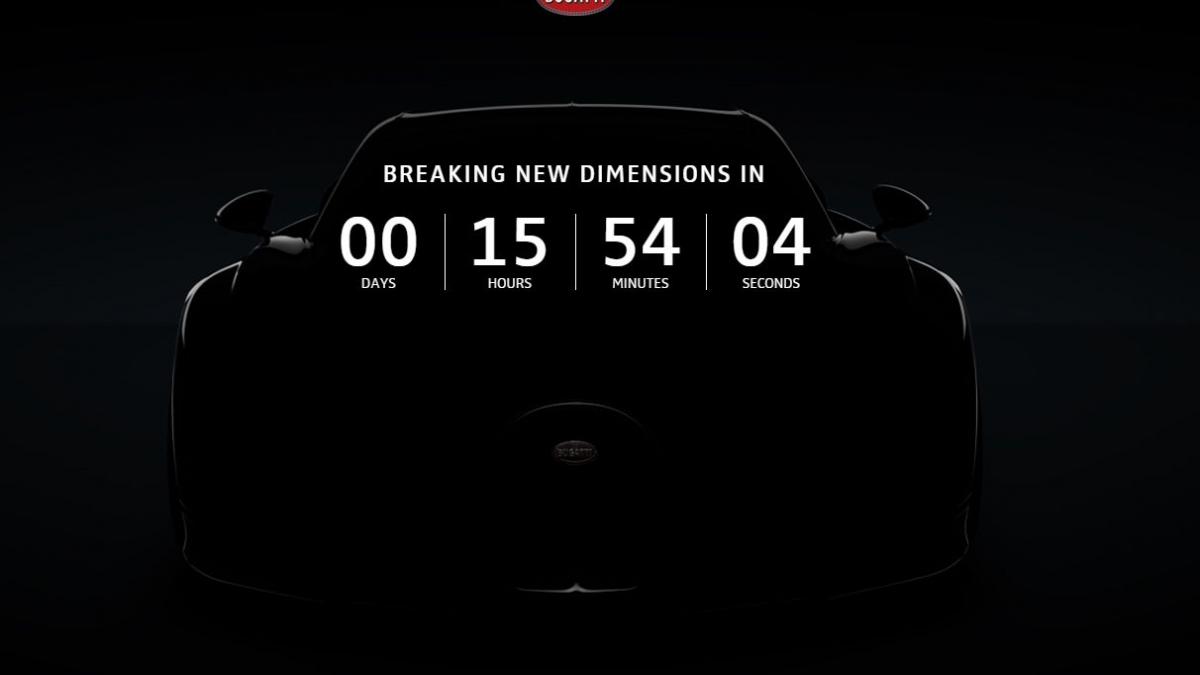 prezentare bugatti chiron