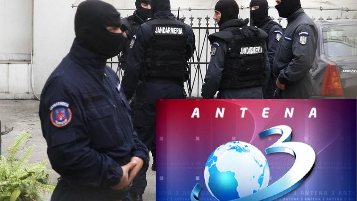interventie a jandarmilor la antena 3