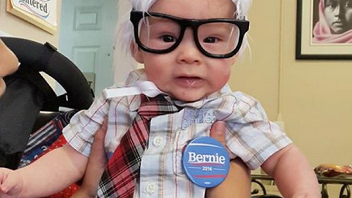 bebelusul bernie a murit subit era cel mai mic sustinator al unui candidat la prezidentiale