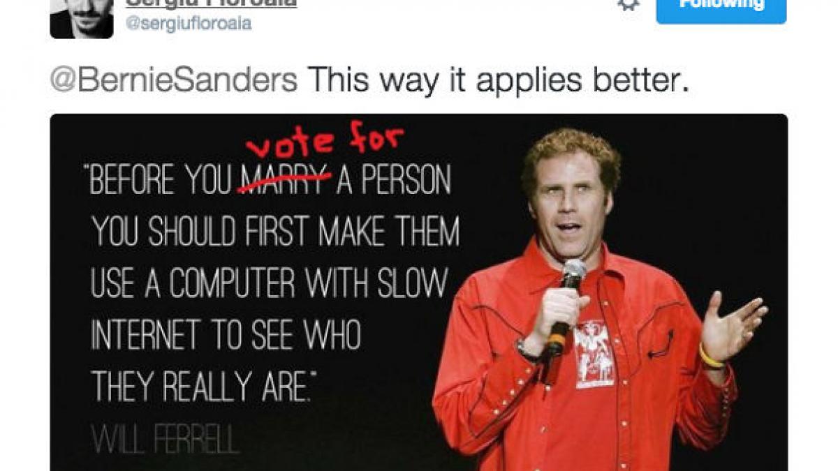 sergiu floroaia replici bernie sanders