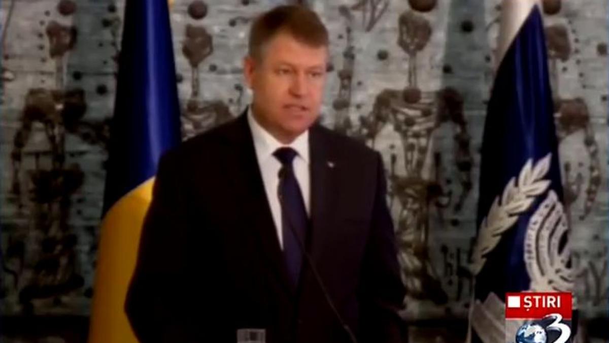 klaus iohannis israel