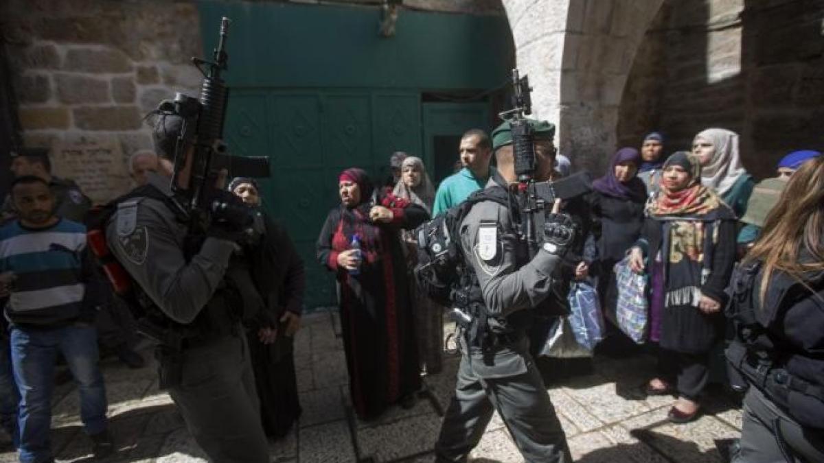 atac armat in centrul vechi al ierusalimului