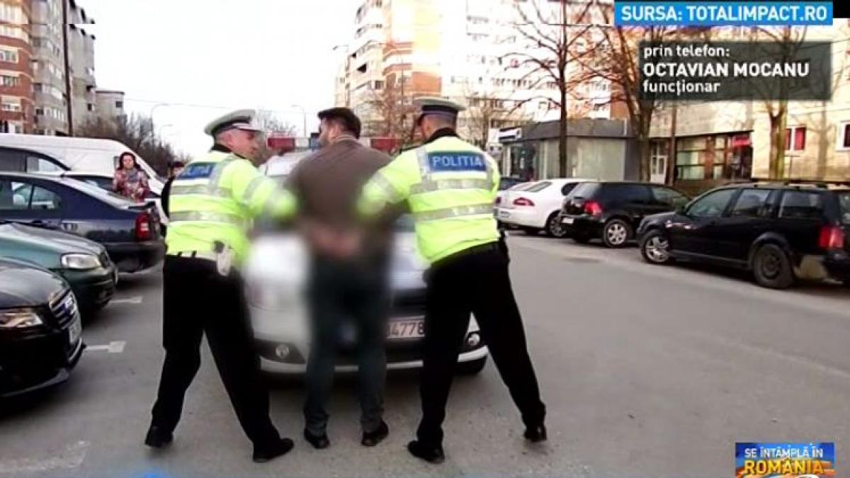 circ in strada intre politisti si un angajat de la finante de unde a plecat scandalul