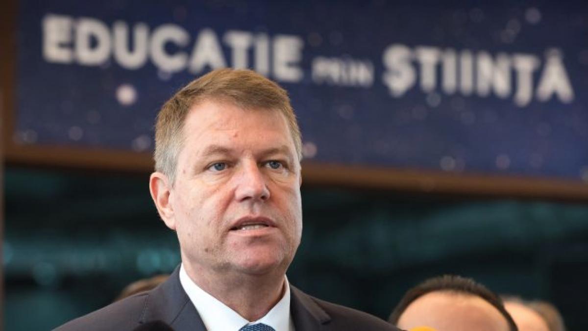 discurs iohannis viata anterioara