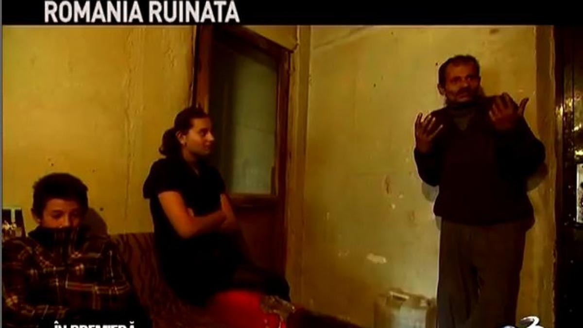 in premiera familia cu sase persoane care traieste cu 300 de lei lunar intr un ghetou
