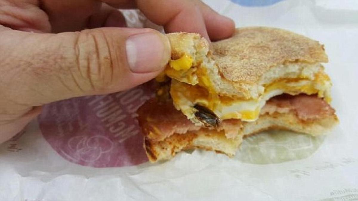 ce a descoperit un barbat intr un burger de la mcdonalds m am dus instant la baie sa vomit