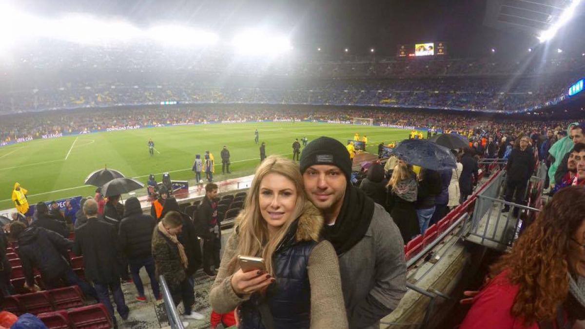 mihai mitoseru si a dus sotia in saptamana de miere la barcelona cum s a pozat cu balonul de aur