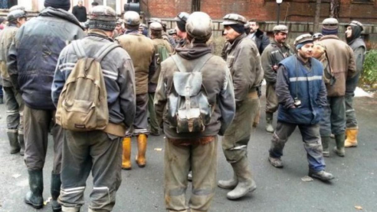 proteste mineri complexul energetic hunedoara