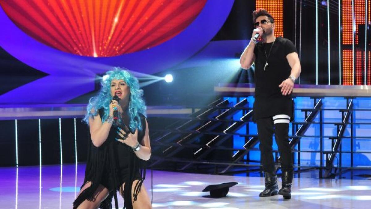 spectacol la te cunosc de undeva cine e artistul care a imitat o pe andreea balan