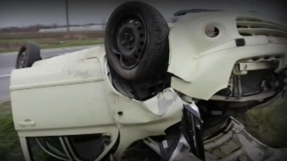 un barbat si a ucis soacra intr un grav accident de circulatie omul ar fi atipit la volan