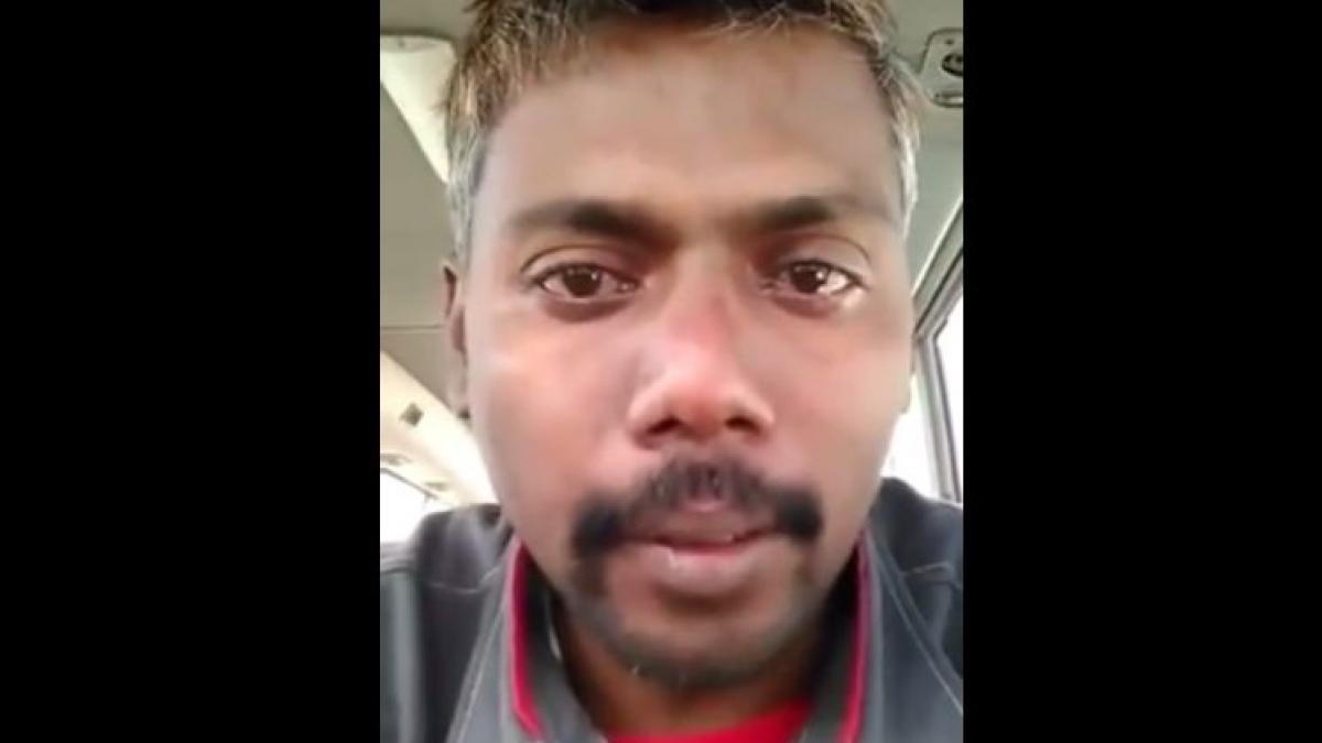 un migrant indian in lacrimi despre viata lui in arabia saudita ce s a intamplat dupa ce video ul a