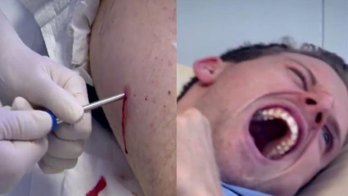 gest socant al unui prezentator bbc