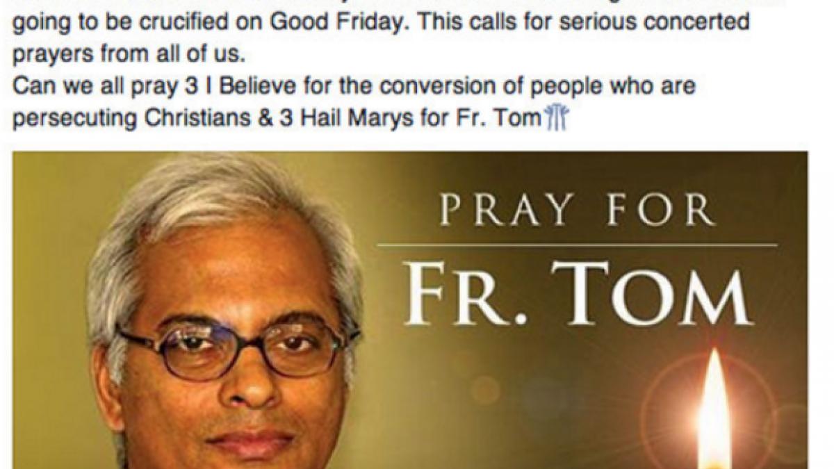 preot crestin crucificat statul islamic