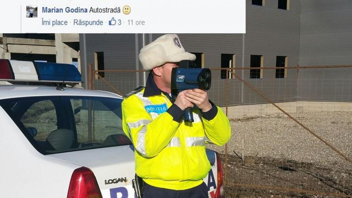 marian godina asaltat de mesaje dupa ce a scris ca a fost tras pe dreapta de colegii de la rutiera
