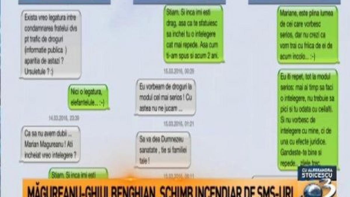 schimb de mesaje ghiulbenghian magureanu