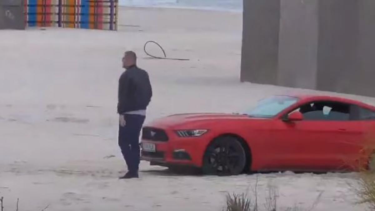 smecher masina plaja mamaia