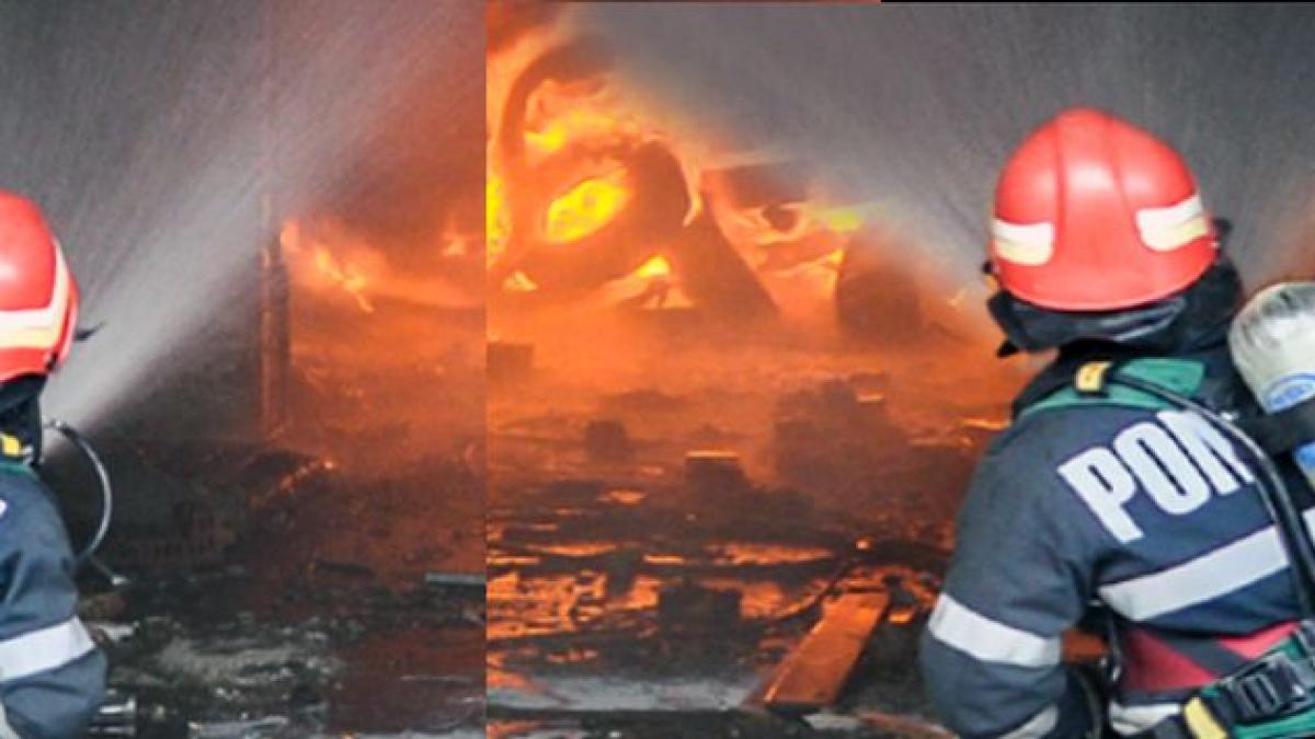 incendiu la un camin studentesc de pe splaiul independentei