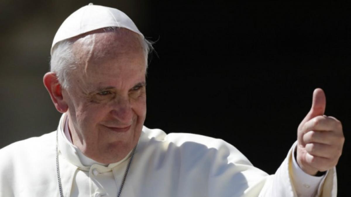 anuntul istoric facut de papa francisc