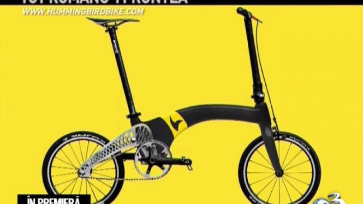 in premiera doi tineri romani au construit cea mai usoara bicicleta pliabila din lume
