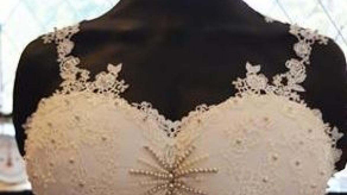 rochie de mireasa comestibila