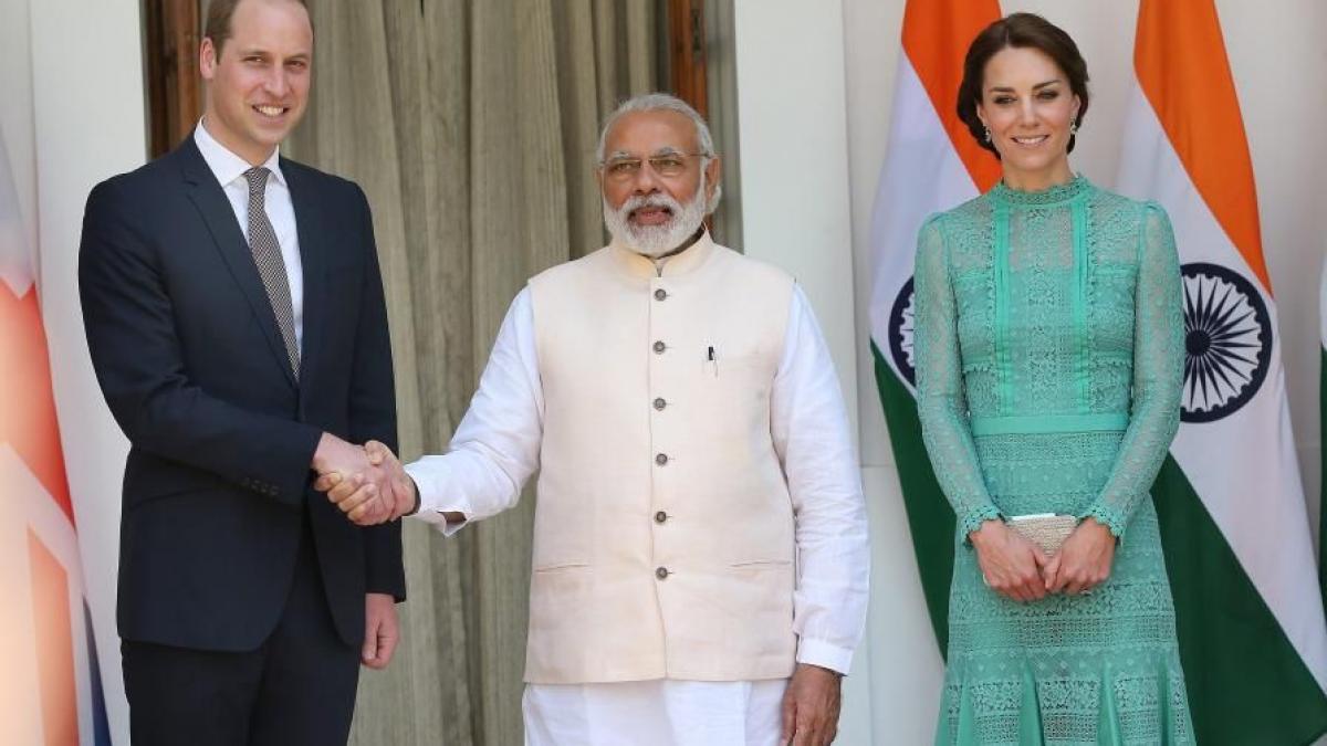 ce s a intamplat cu printul william dupa strangerea de mana cu premierul indian