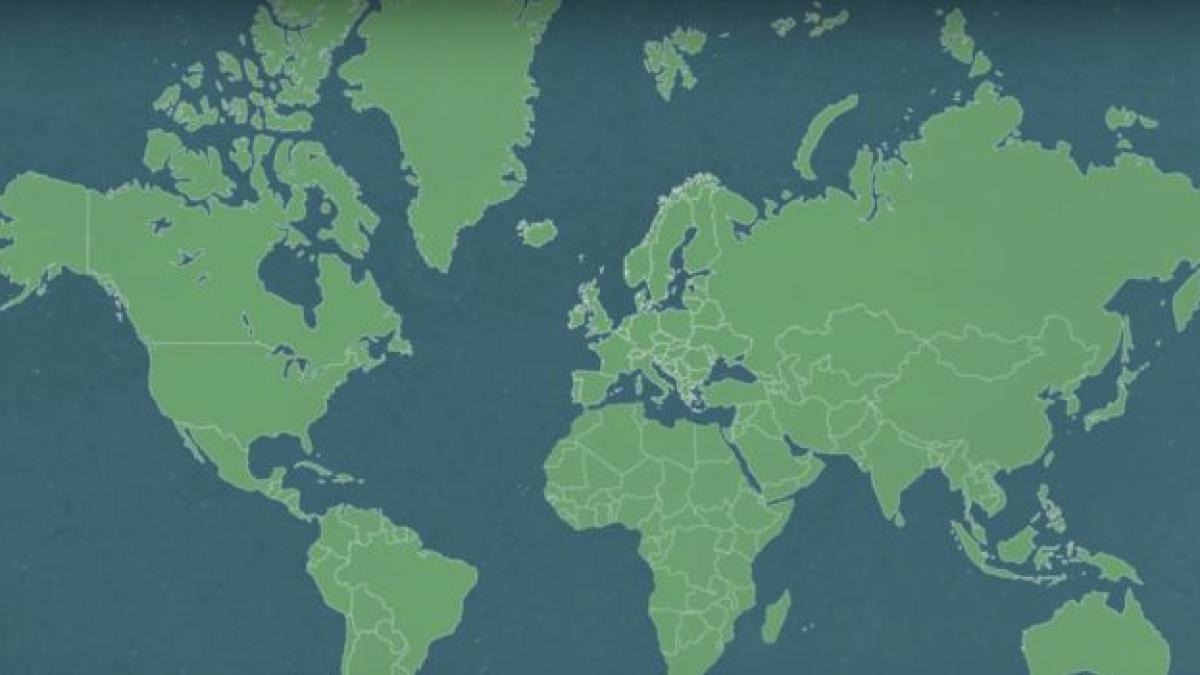 in realitate africa este de 14 ori mai mare decat groenlanda