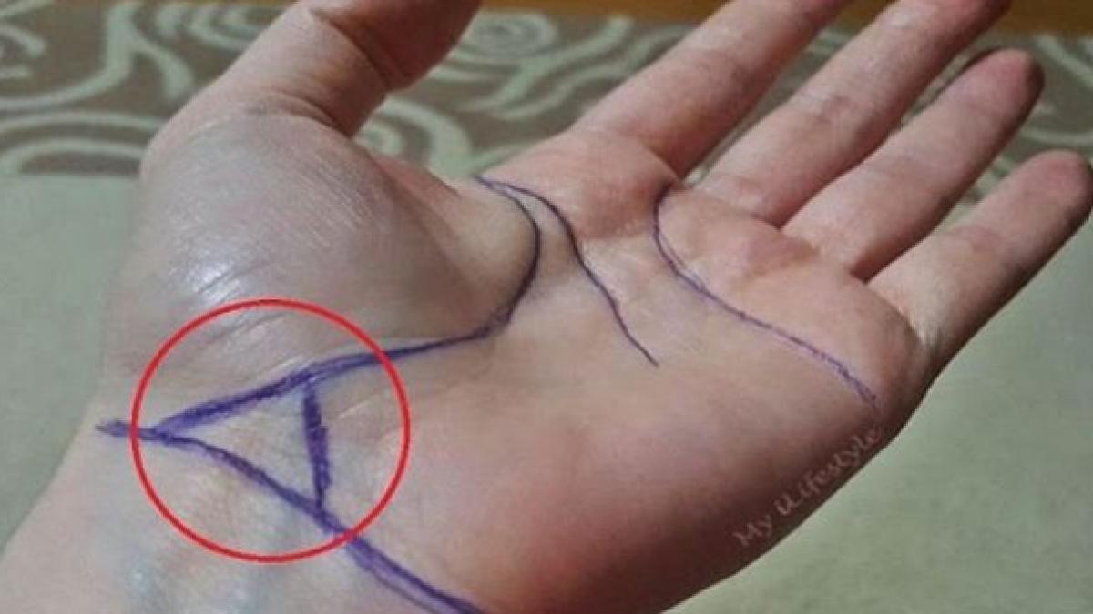 tu ai acest triunghi de pe linia incheieturii verifica ti palma si vezi ce inseamna de fapt