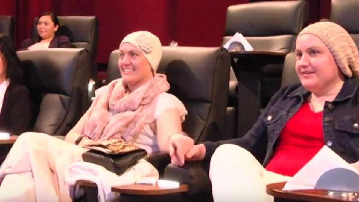povestea incredibila a trei surori diagnosticate cu cancer surpriza avuta la cinema te va emotiona