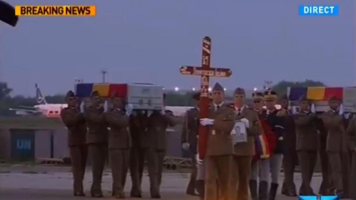 militari romani afganistan morti repatriati