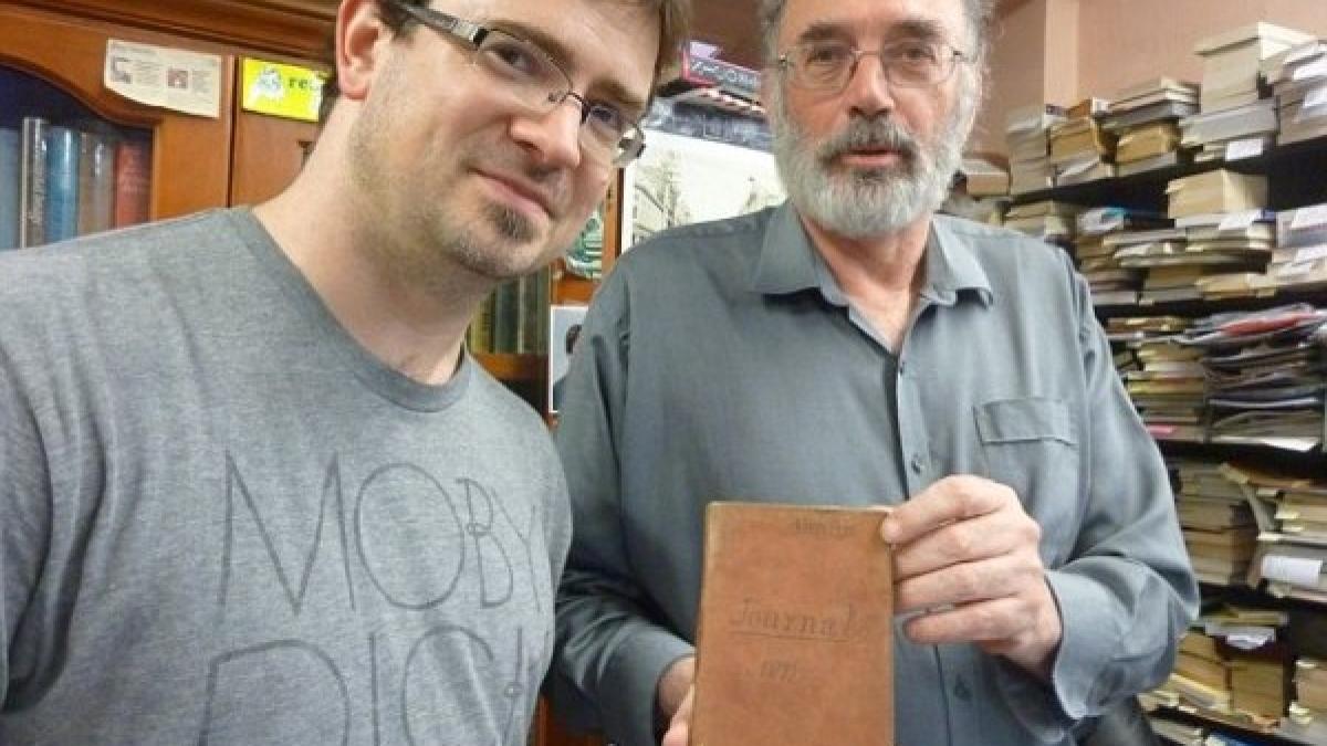 carte veche jurnal de front