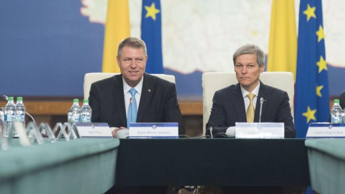 intalnire cruciala iohannis ciolos vineri dimineata